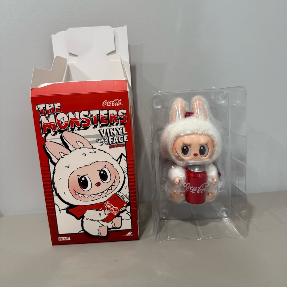 NWT Popmart The Monsters Coca Cola Labubu Happy Factor